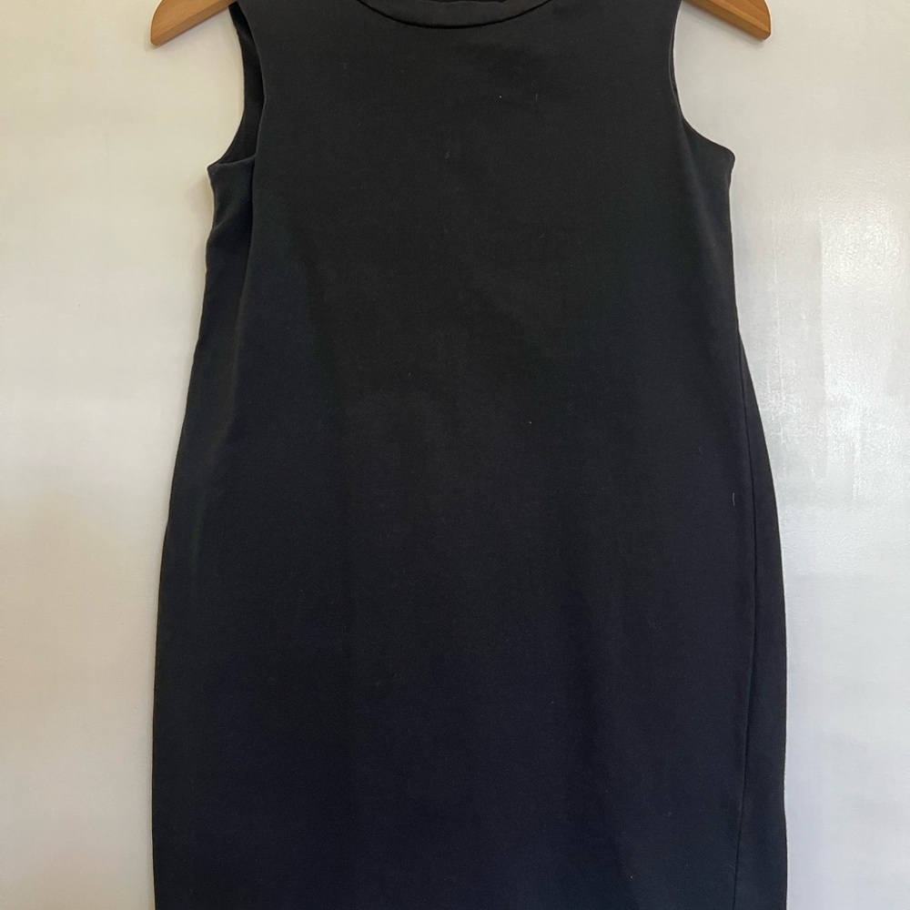 Ultra Flirt Black Sleeveless Sheath Mini Dress